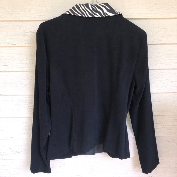 HELENE BLAKE black cute jacket/vented jacket - Picture 4 of 5